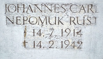 Widok pyty nagrobnej